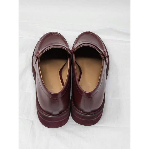 AEROSOLES Burgundy Loafers - Picture 5 of 8